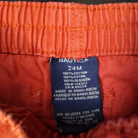 NASA Space Shuttle Logo Toddler & Youth Short SleeveT- Nautica shorts  24month - Picture 3 of 5